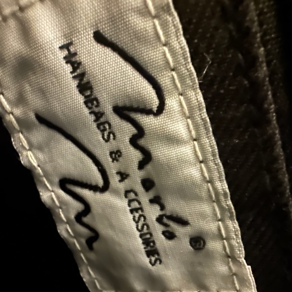 Marlow Handbag. With shoulder strap. gray Plaid. Gently used. - Picture 3 of 5